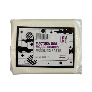 Мастика Lovke для моделювання Біла 500 г