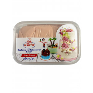 Мастика Сахарная вуаль Бежевая Ovalette 0.5 кг