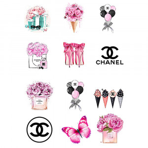 Вафельна картинка Chanel