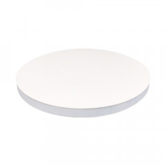 Усиленный поднос для торта круглый (белый/белый), 35 см