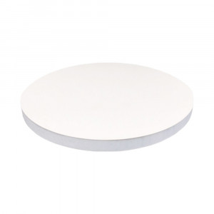 Посилений піднос для торта круглий (білий/білий), 35 см