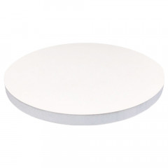 Усиленный поднос для торта круглый (белый/белый), 40 см