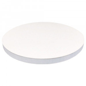 Посилений піднос для торта круглий (білий/білий), 40 см