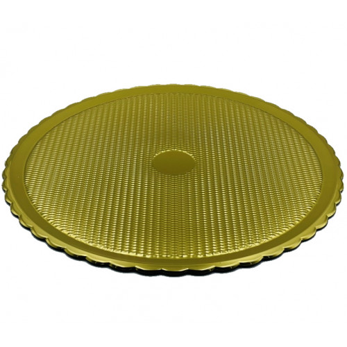 Поднос золотой Poloplast d 40 см