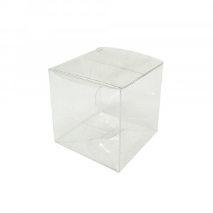 Коробка прозора пластикова 5 х 5 х 5 см