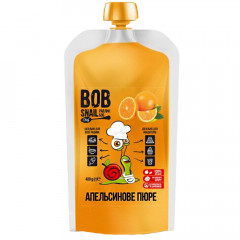 Натуральное Апельсиновое пюре ТМ BOB SNAIL 400г