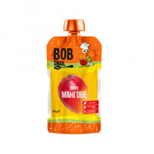 Натуральне Мангове пюре ТМ BOB SNAIL 250 г