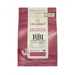 Шоколад Ruby RB1 Callebaut 33.6% Бельгия 2.5 кг