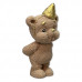 Шоколадна фігурка Ведмедик в золотому ковпачку Коричневий