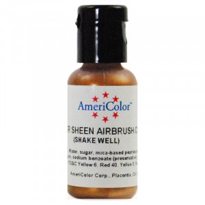 Краска сияющая AmeriColor Медный 19 гр