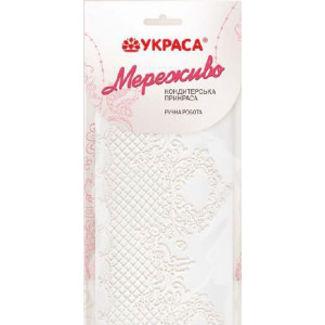 Кружево из айсинга Королевское №495 белое