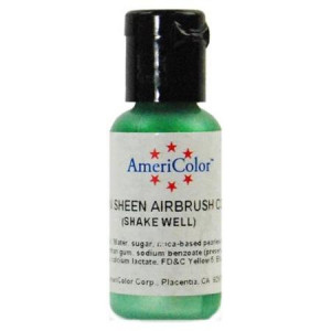 Краска сияющая AmeriColor Зеленый 19 гр