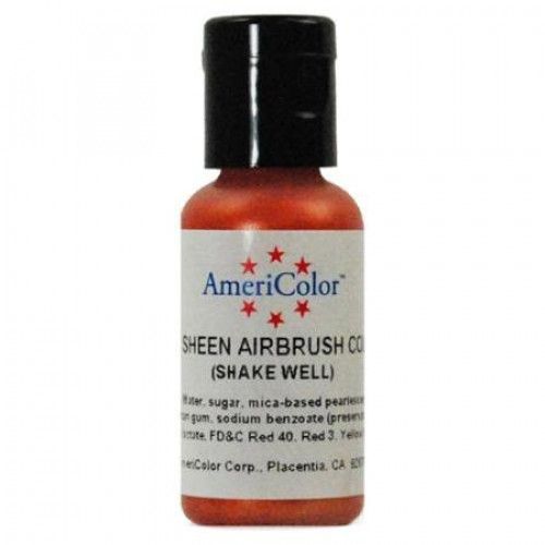 Краска сияющая AmeriColor Красный 19 гр